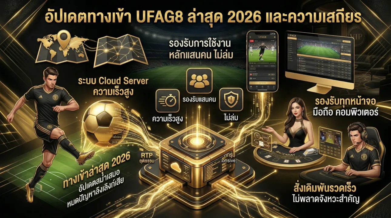 UFAG8 ทางเข้าล่าสุดและความเสถียรระบบ 2026