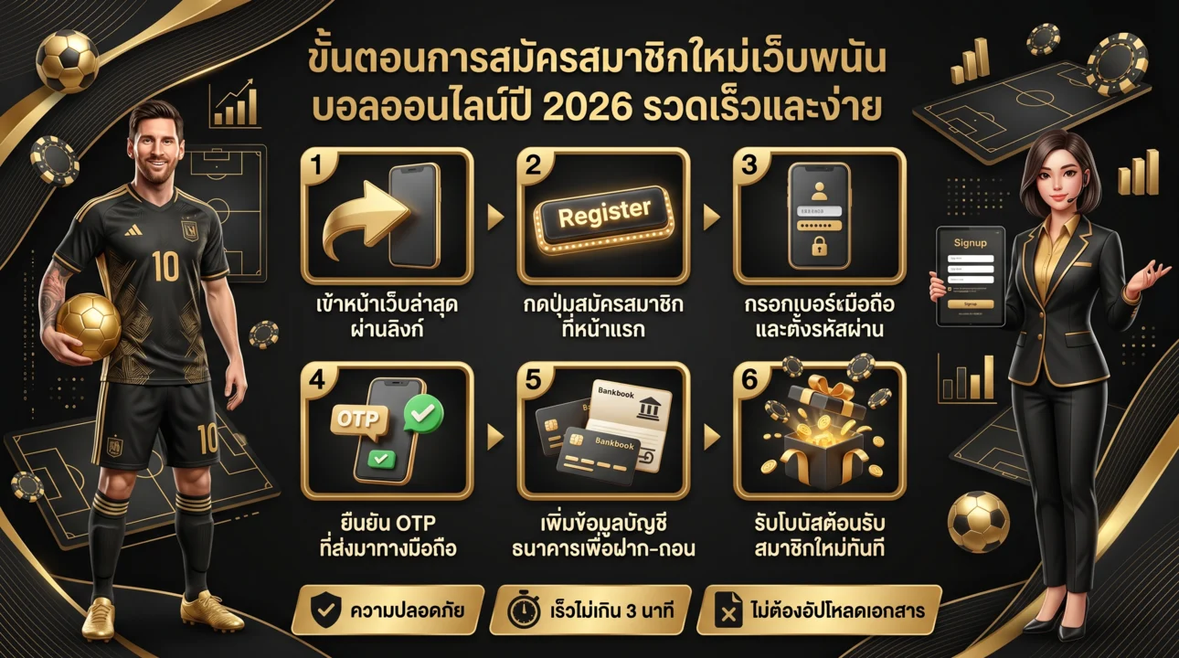 สมัครสมาชิก UFAEASY ใหม่ ปี 2026
